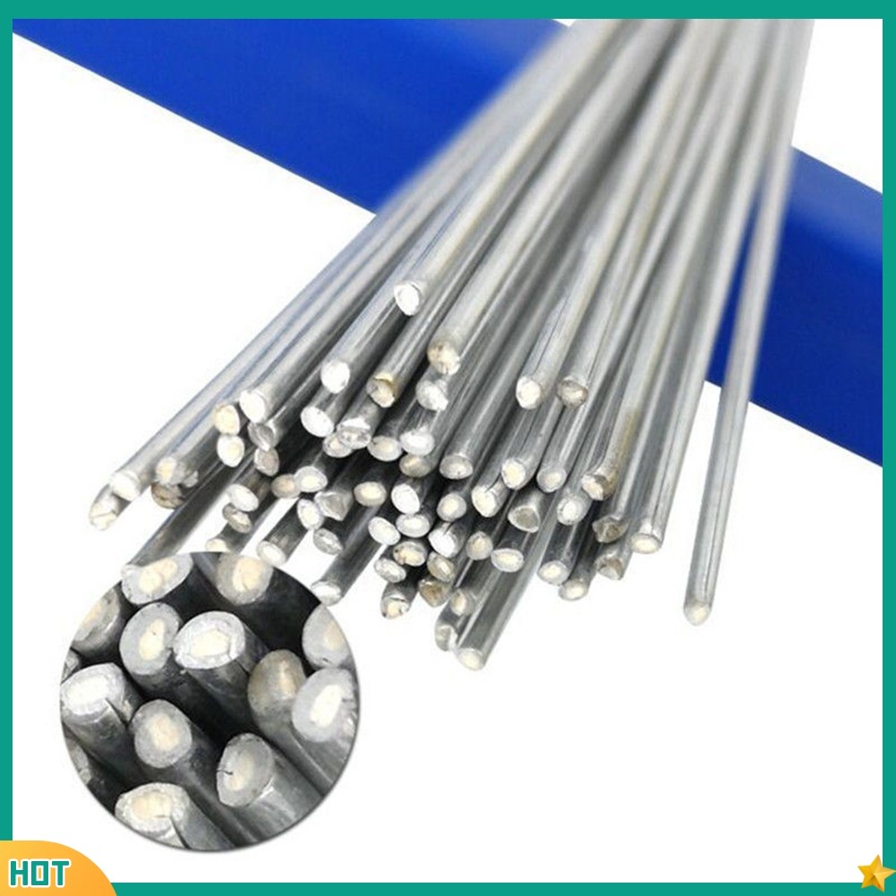JELLYDOG 50 ชิ้นอุณหภูมิต่ํา Easy Melt ลวดเชื่อมอลูมิเนียม Flux cored ลวด 1.64ft