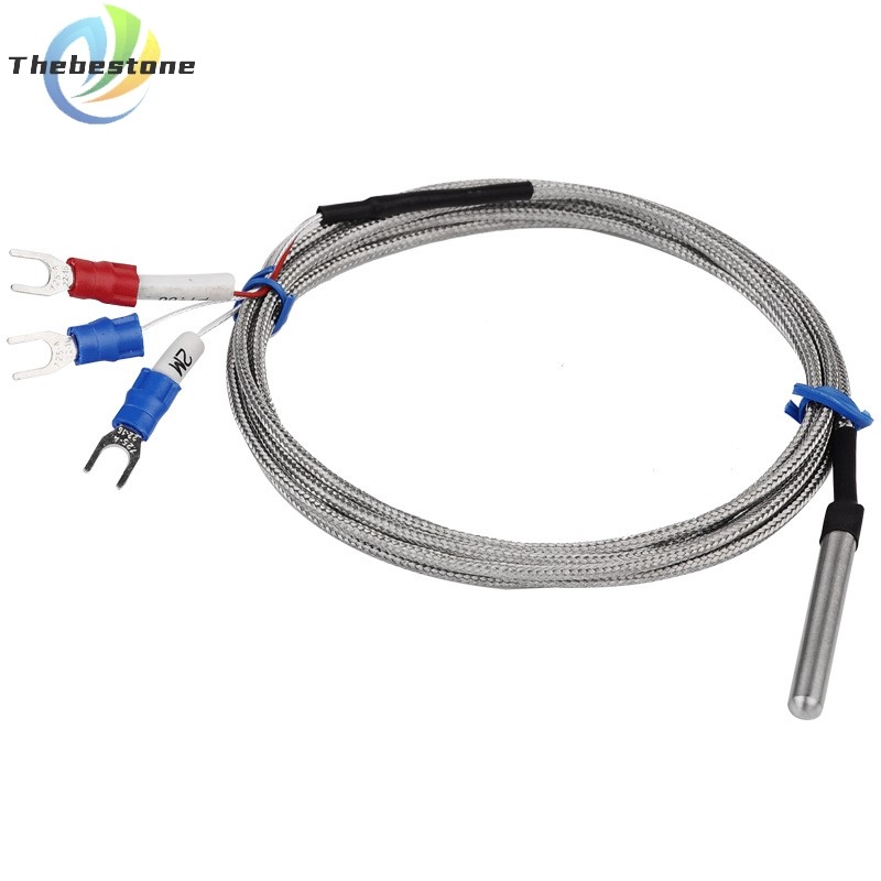 [THEBEST] Precision สําหรับเซ็นเซอร์อุณหภูมิสแตนเลส RTD PT100 พร้อมสาย 300 ซม.
