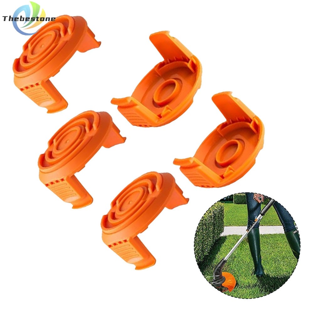 [BESTSHE] 5 ชิ้น WA6531 ฝาครอบทริมเมอร์สําหรับ Worx WA0010 WG155 ฝาครอบสายทริมเมอร์