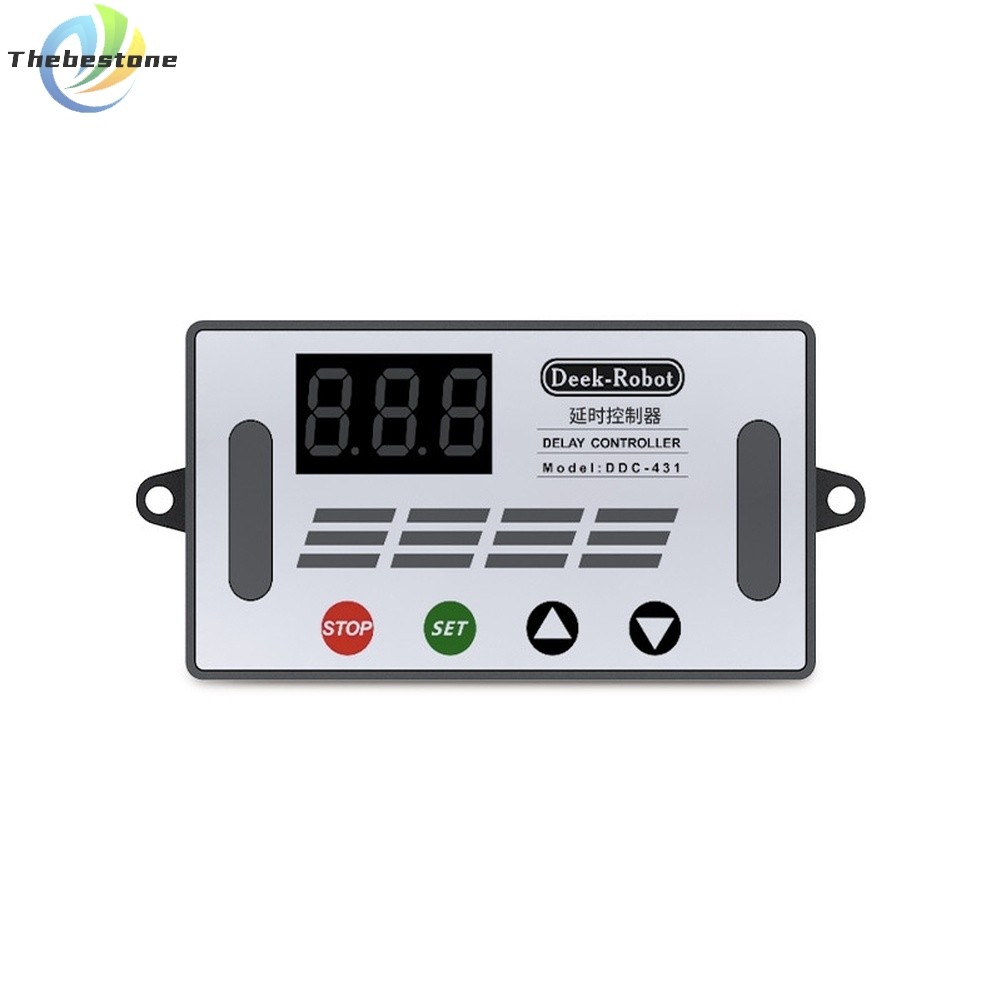 [BESTSHE] DDC431 Digital LED Display Timer Delay Relay Switch Dual Mosfet Adjustable Time