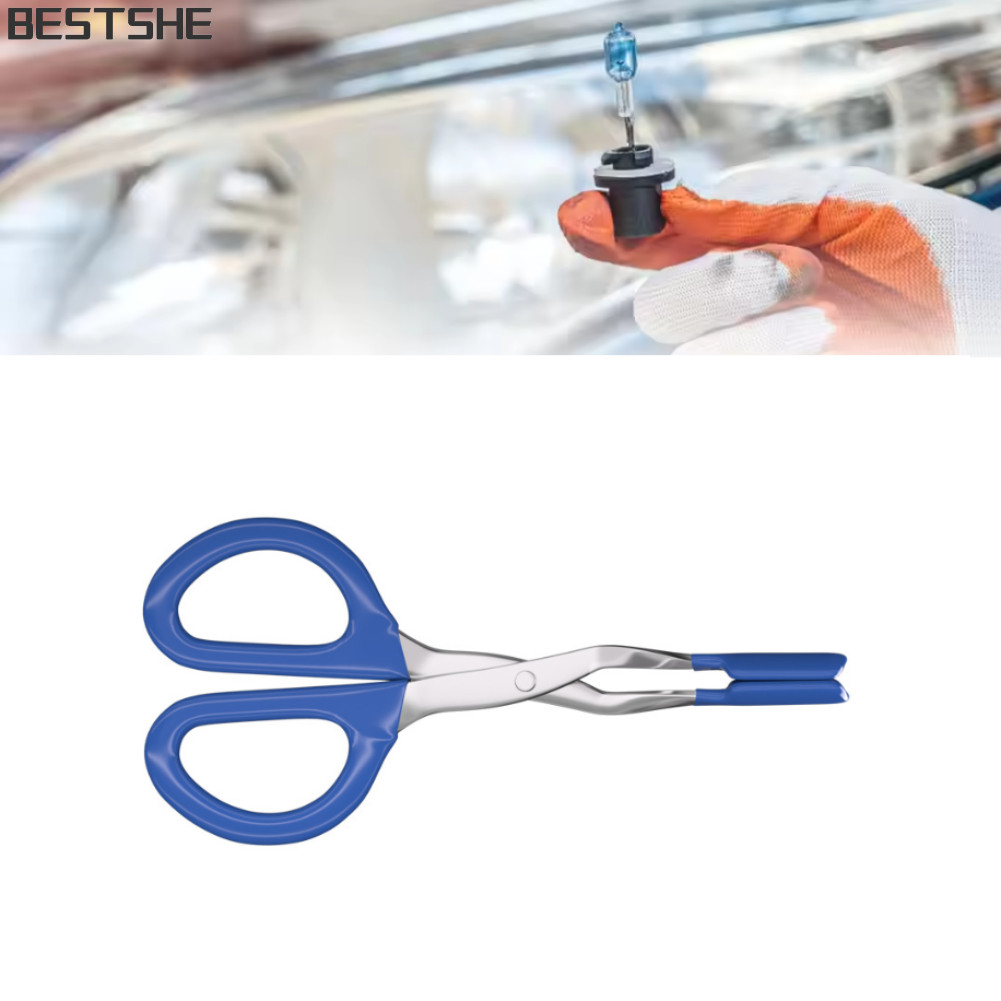 [BESTSHE] คีมถอดหลอดไฟ LED ยานยนต์คลิปภายในรถยนต์ Rivet Extractor เครื่องมือยาง