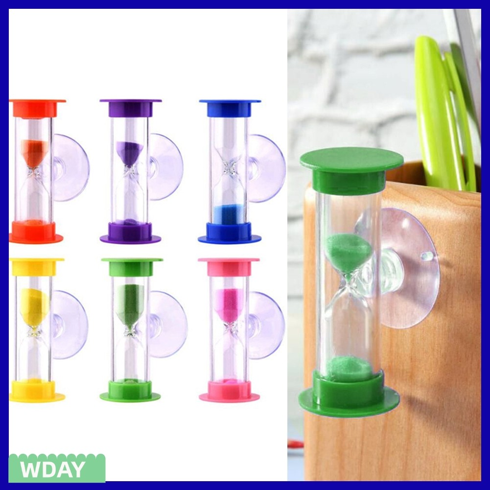 W-HOT2 Min Blue Sand No Battery Shower Timer ประหยัดน้ํา Needed Tooth Brushing Timer