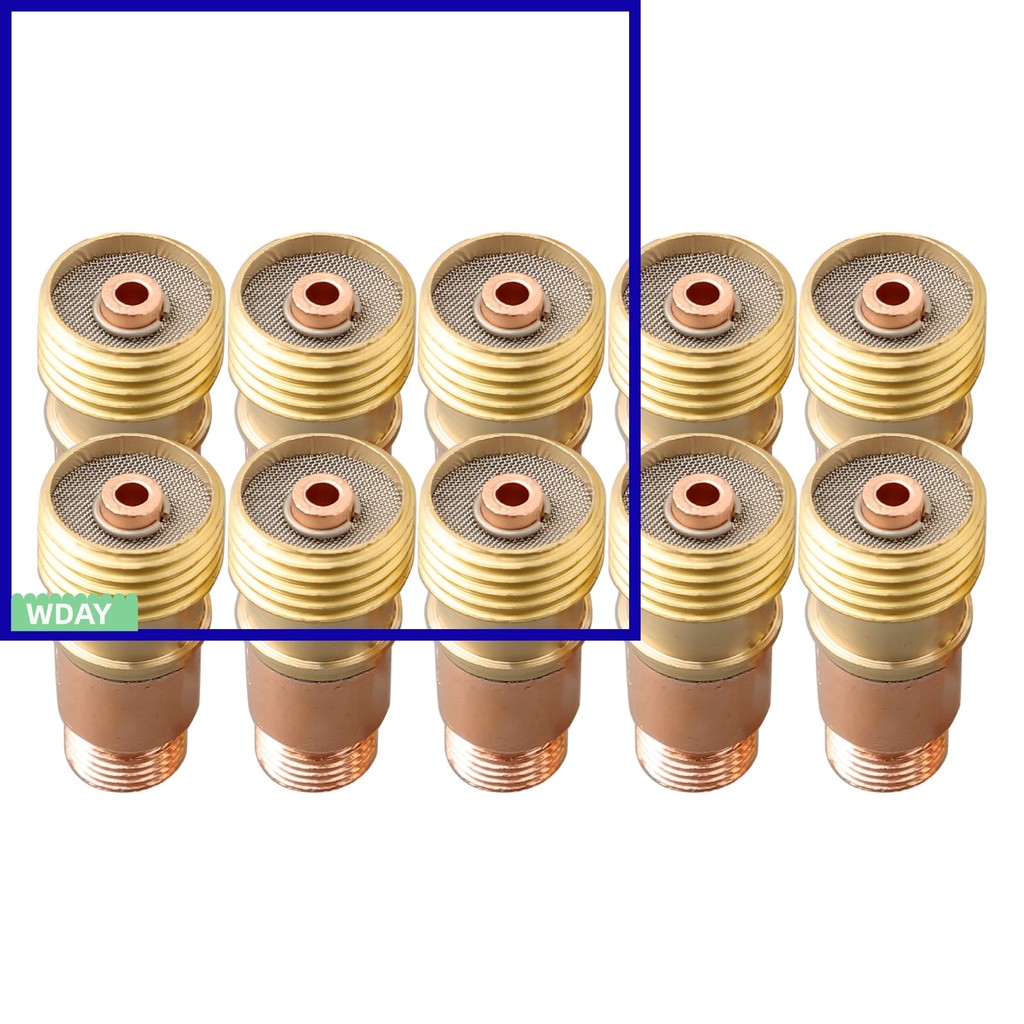 W-HOT20pcs TIG สําหรับเลนส์แก๊ส Stubby 17GL332 10N24S 3/32 &TIG Collet Kit DB SR WP 17 18 26