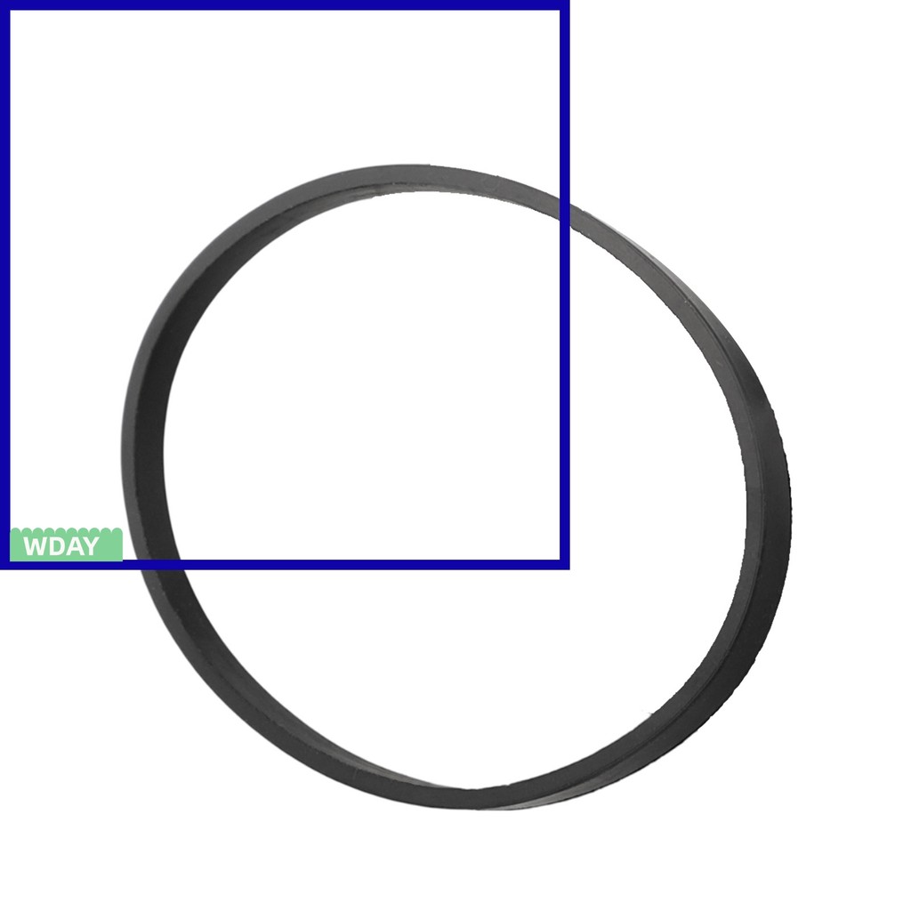 สายพานขับเคลื่อนยางเครื่องตัดหญ้าW-HOT (6PJ490) สําหรับ M2E1232 เครื่องตัดหญ้าสีดํา
