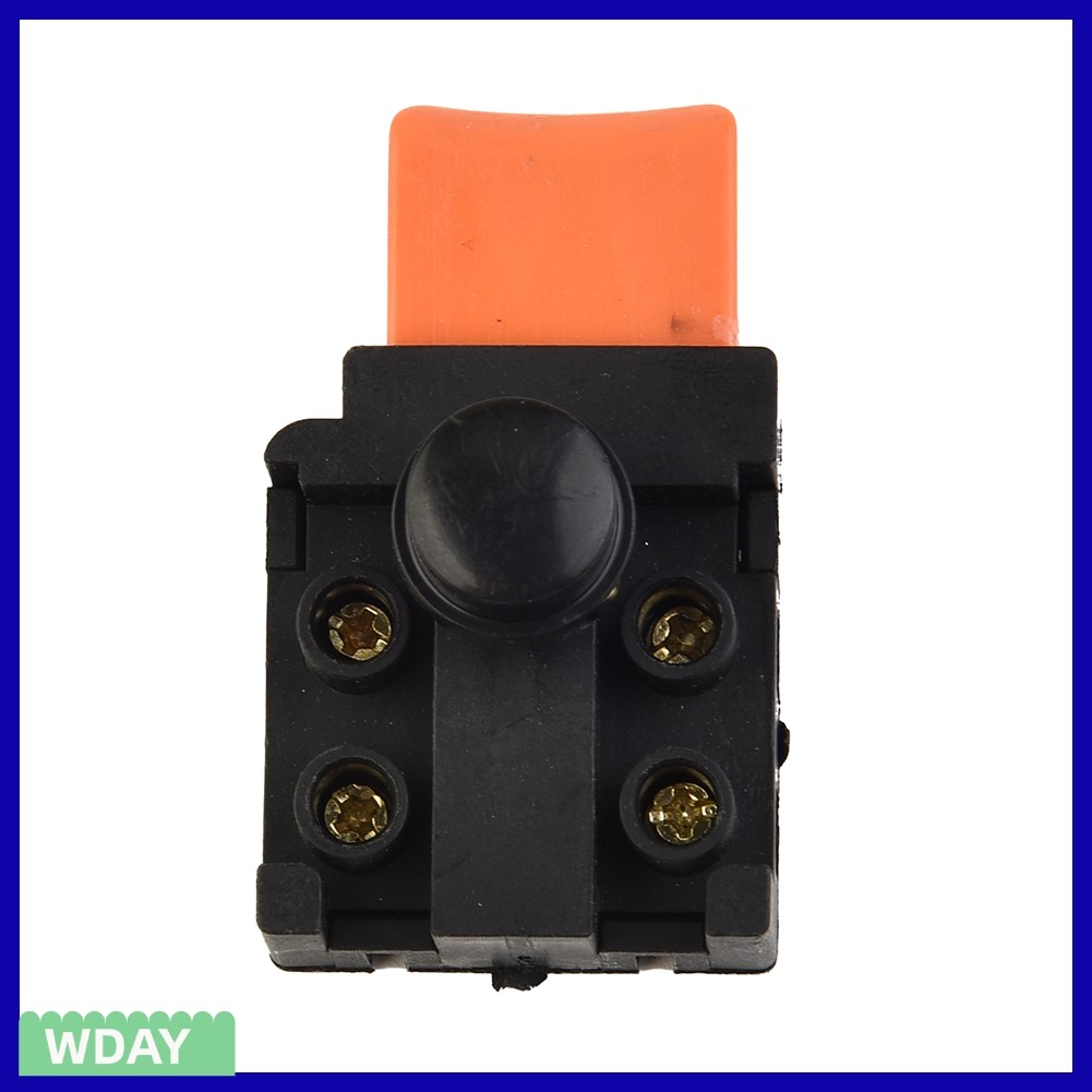 W-HOT เลื่อยโซ่ไฟฟ้า Dual Pole Off-Lock Trigger Switch AC250V/6A สําหรับ 5016