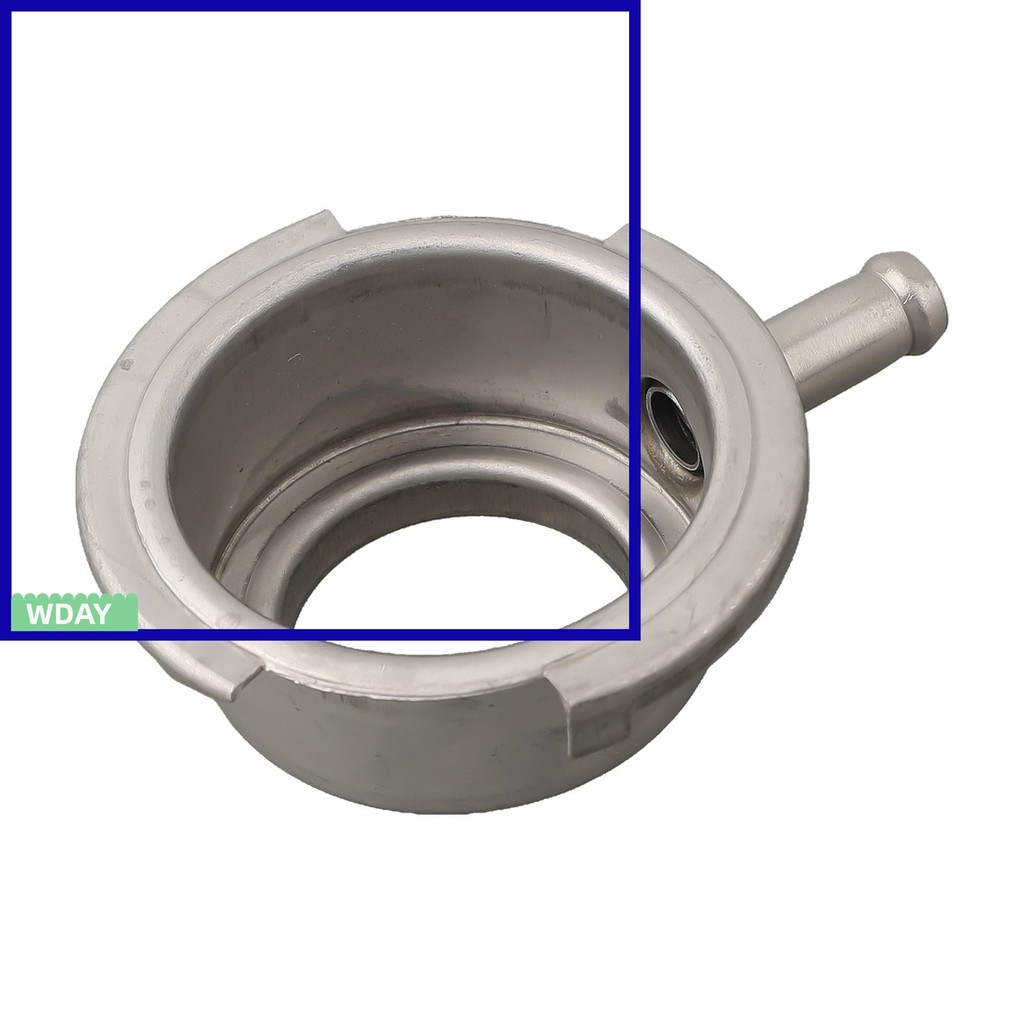 W-HOT หม้อน้ํารถยนต์สแตนเลส 56 มม. OD Coolant Filler คอพร้อมฝาปิดแรงดัน 13 ปอนด์