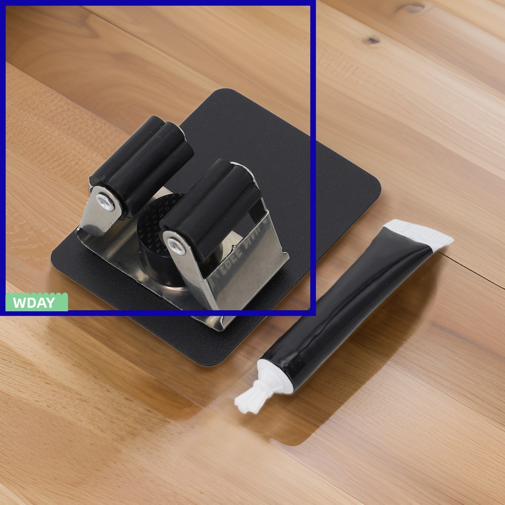 W-HOTMop Holder Rack Wall Clip Hook Brush Broom Hanger Kitchen Organizer