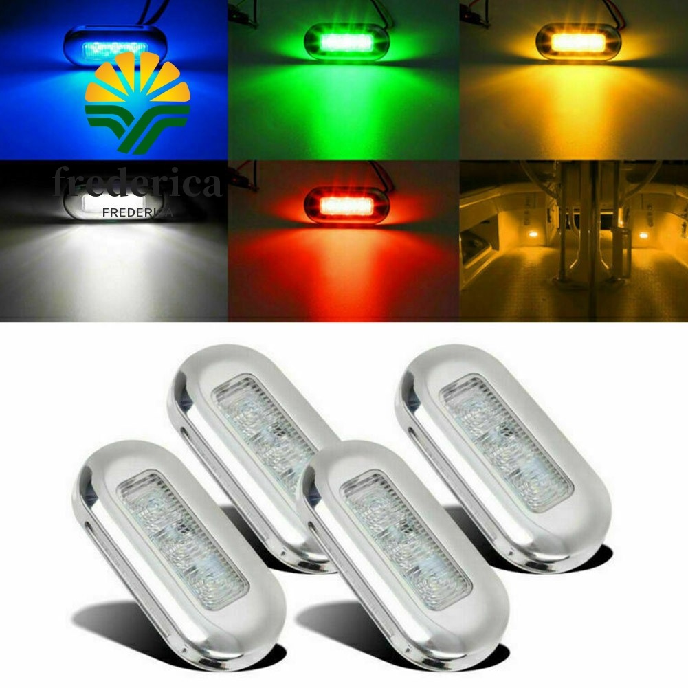 โคมไฟ LED กันน้ำ 12 โวลต์ สำหรับเรือและยอร์ท พร้อมใช้งานได้หลายแบบ