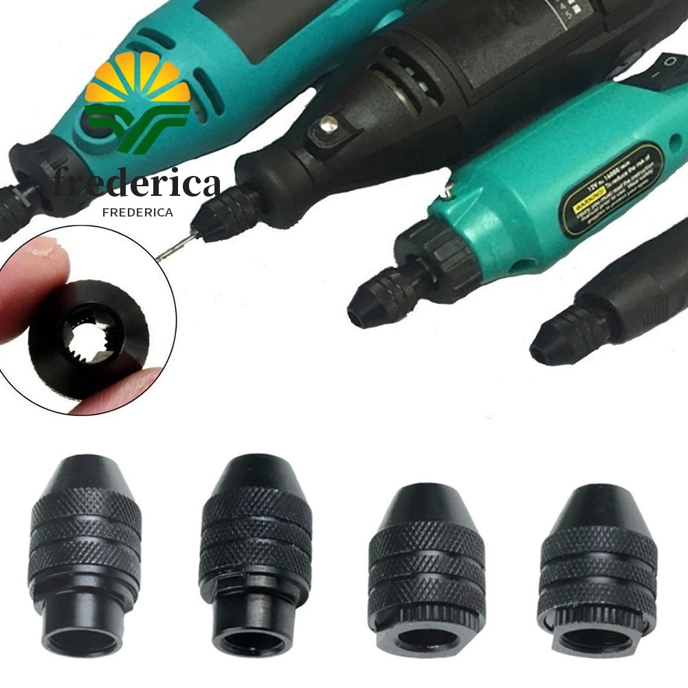 [FRDE-hot] 0.3-3.4 มม.Mini Multi Chuck Keyless Quick Change Three-Jaw เจาะ Chuck M7 M8x0.75❀