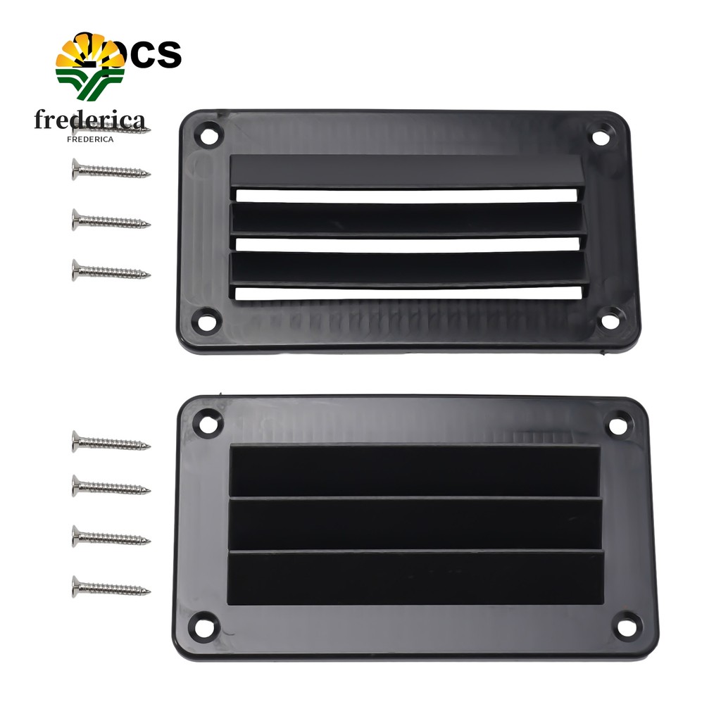 [FRDE-hot] 2 ชิ้น RV Air Vent Louver,KIMIS Air Louver เพดาน Vent ห้องน้ําสํานักงาน❀