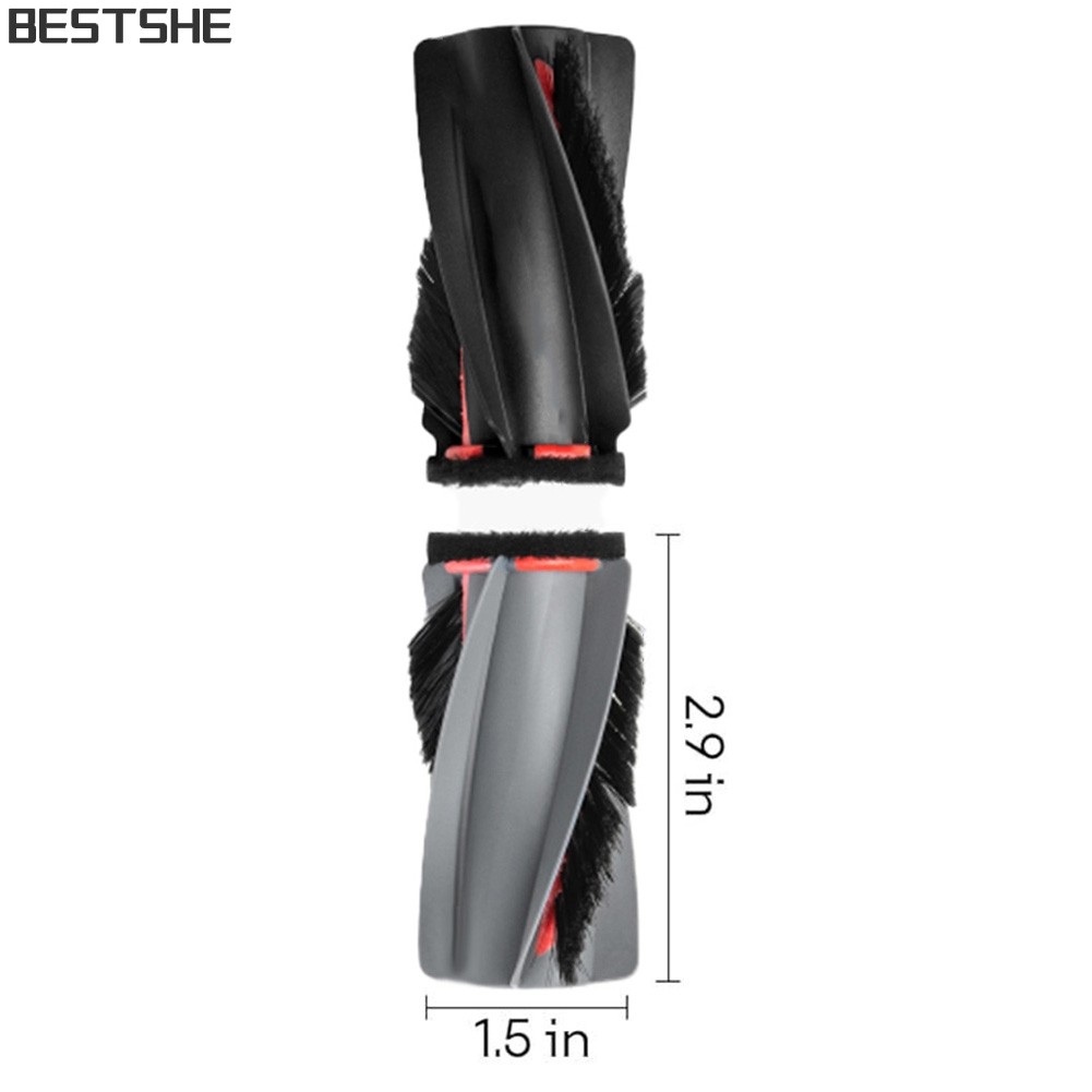 [bestshe] แปรงลูกกลิ้งเข้ากันได้สําหรับเครื่องดูดฝุ่นหุ่นยนต์ Eufy E25 / E28 สําหรับ Omni