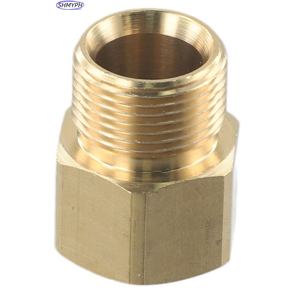 HOT Ready Stock M22 15mm Male Thread to M22 14mm Female Metric Adapter Pressure Washer Brass