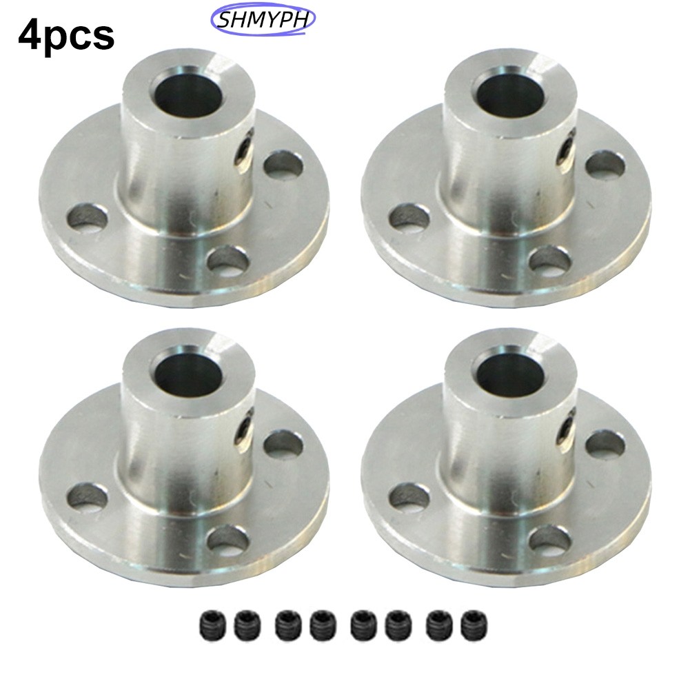 HOT Ready Stock 4PCS Flange Coupling Motor Guide Shaft Coupling Motor 6mm