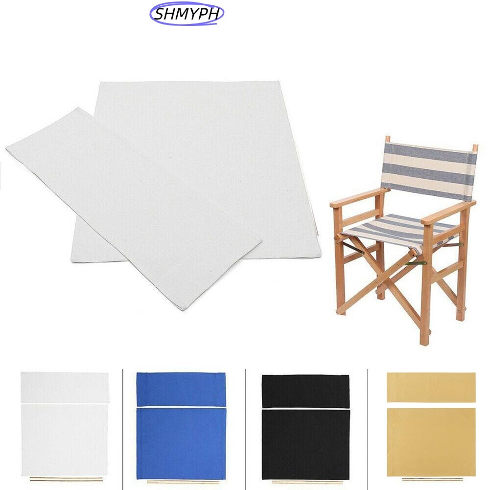 HOT Ready Stock Washable Chair Seat Covers Kit Director Chair Seat Replacement Canvas Cover