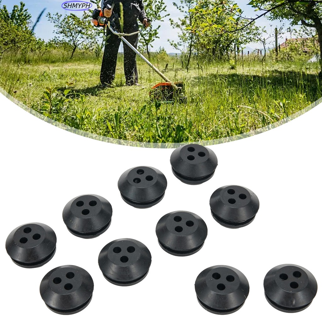 ถังแก๊สเชื้อเพลิง 3 หลุมพร้อม Grommet สำหรับเครื่องตัดหญ้า Echo, GT และ Trimmer