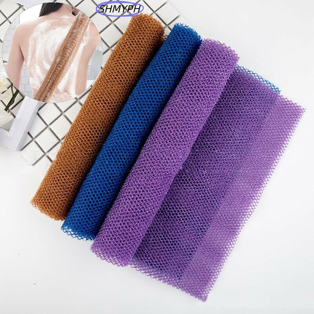 HOT พร้อมส่ง African Net Sponge Exfoliating Body Net Scrubber Wash Net Shower Scrubber