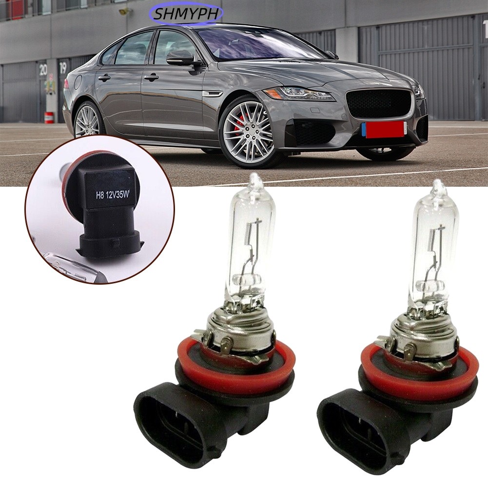 HOT Ready Stock 2x H8 หลอดฮาโลเจน 35W 12V ไฟตัดหมอกหลอดไฟ - สว่าง