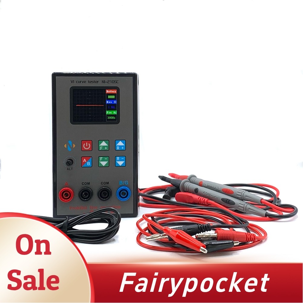 [FTP]เครื่องวิเคราะห์คุณสมบัติของอะนาล็อกหน้าจอสีสองช่อง VI Curve Tester Fault Tester