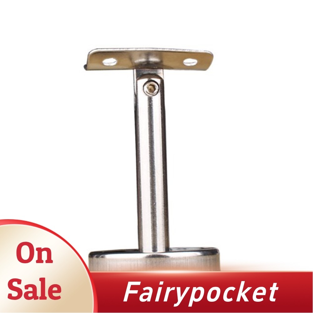 [FTP]ขายึดคอปรับระดับได้แบบเคลื่อนย้ายได้ 3 ชิ้น 304 ราวจับสแตนเลส