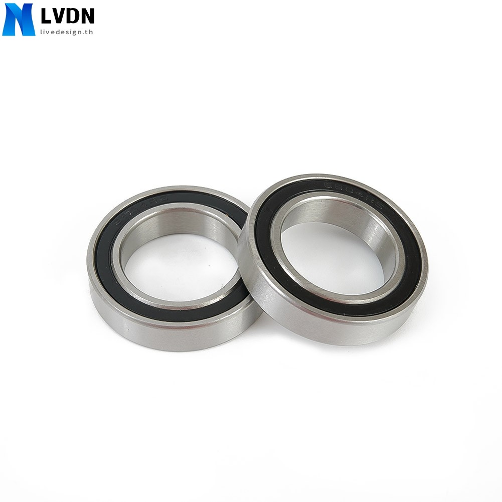 [LVDN] 2 ชิ้นจักรยานจักรยานแบริ่งคุณภาพสูงบางส่วน 61804/6804-2RS 20x32x7mm