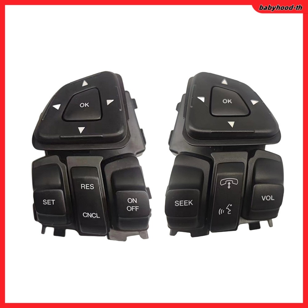 [ใหม่]สวิตช์ควบคุมล่องเรือพวงมาลัยคู่สําหรับ Ford BT4T-9E740-AFW BT4T-9E740-CFW