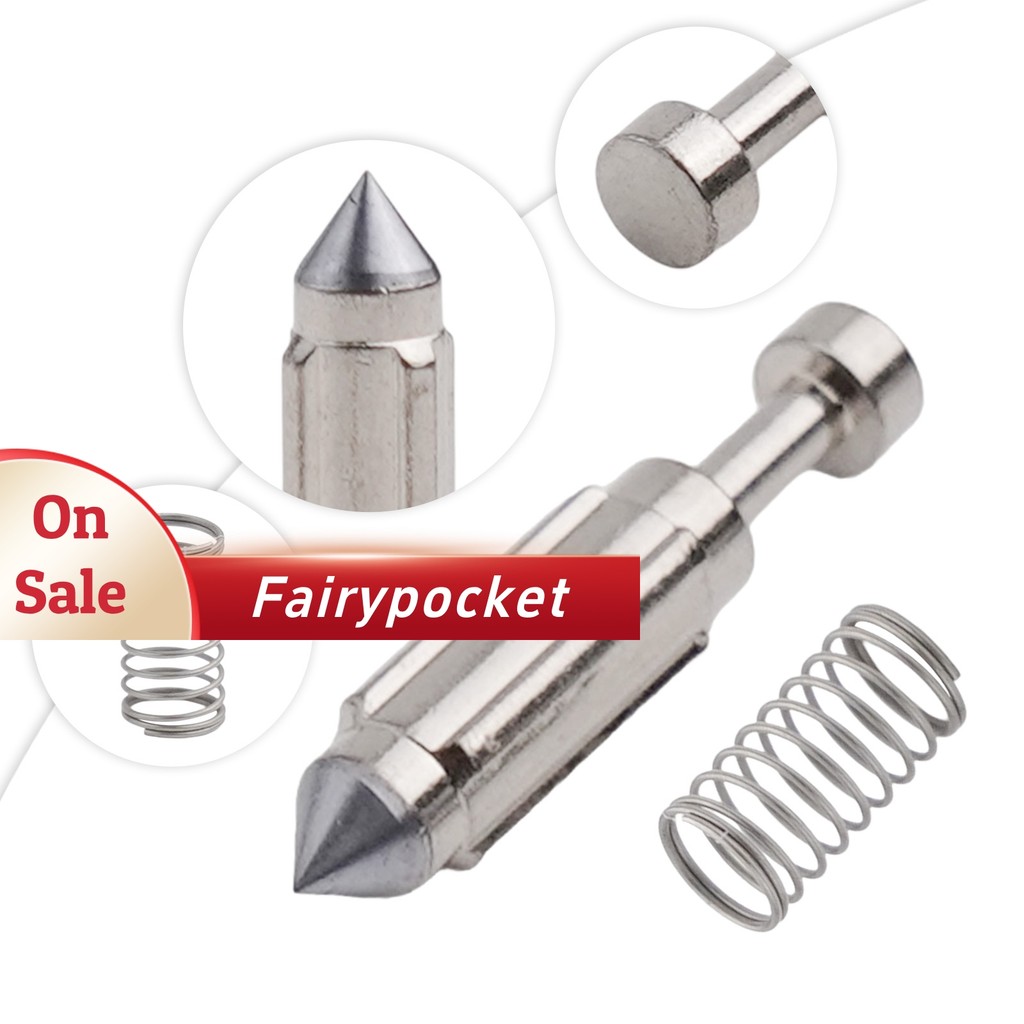 [FBT]Carburettor Float Needle & Spring สําหรับ GX110 สําหรับ GX120 GX140 สําหรับ & สําหรับ GX200