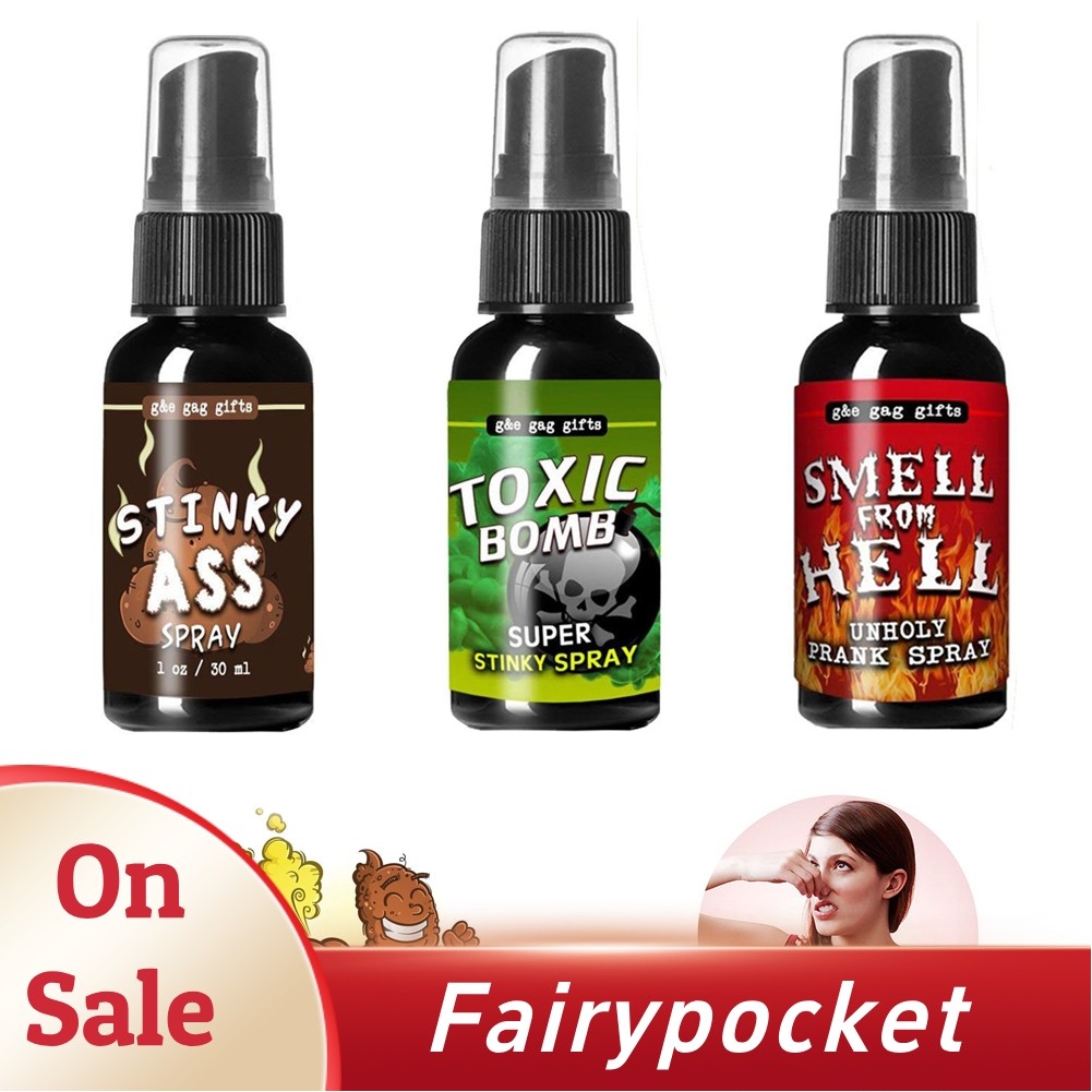 [FBT]30ML Novelties Liquid ผายลม Gag Prank Joke Spray สามารถ Stink Bomb Smelly Stinky Gas