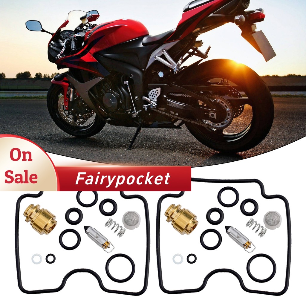 [FTP]2X สําหรับ Suzuki GZ250 1999-2009 GS500F 2004-2009 เข็มชุดซ่อมคาร์บูเรเตอร์