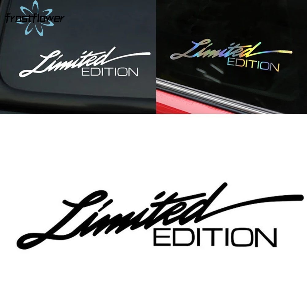 [ลดกระหน่ํา] 2x Limited Edition Logo Emblem Badge สติ๊กเกอร์โลหะ Decal อุปกรณ์ตกแต่งรถยนต์