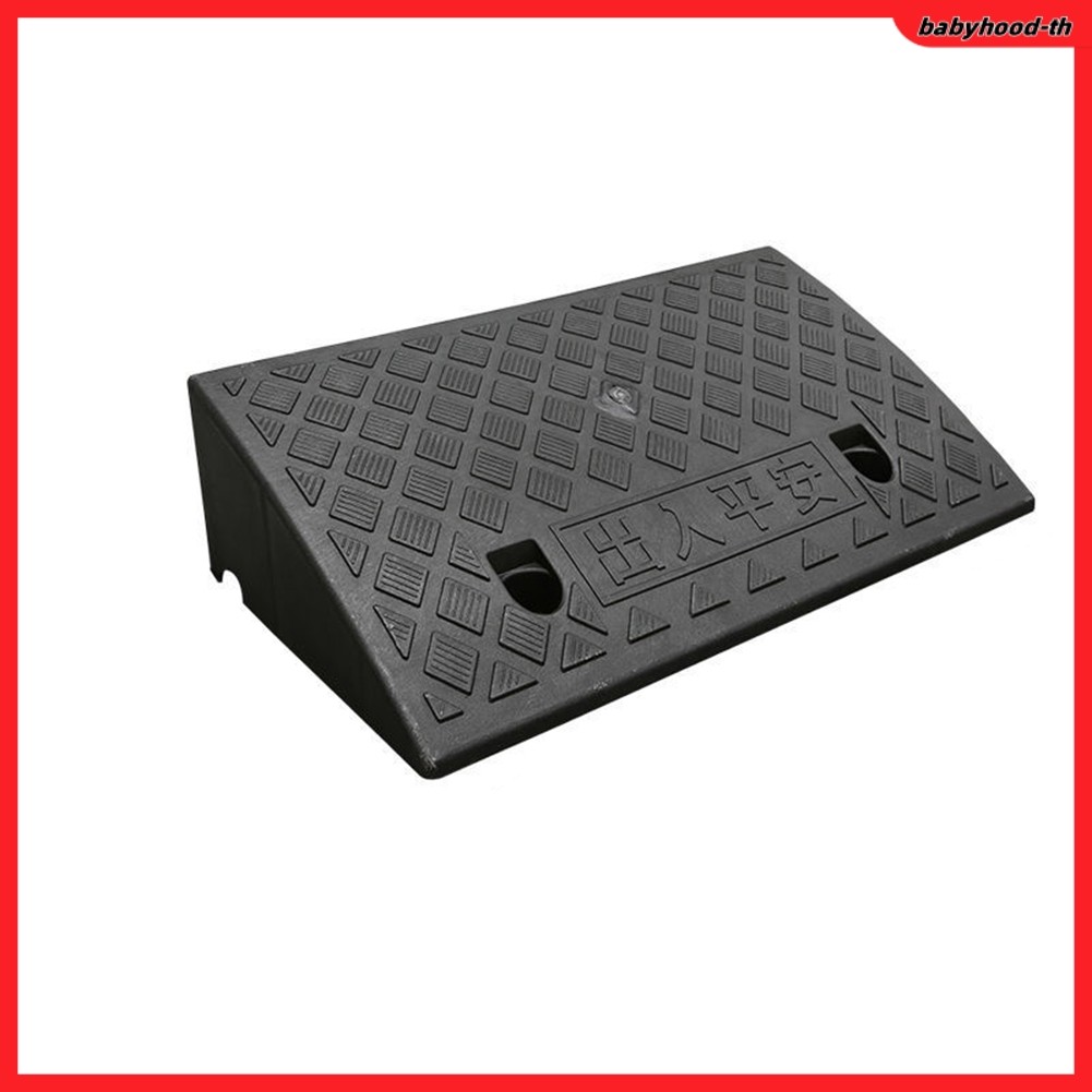 [xk]พลาสติก Keb Ramp ลื่นเกณฑ์ Ramp ความสูง 120 มม. สําหรับรถยนต์ Going Uphill