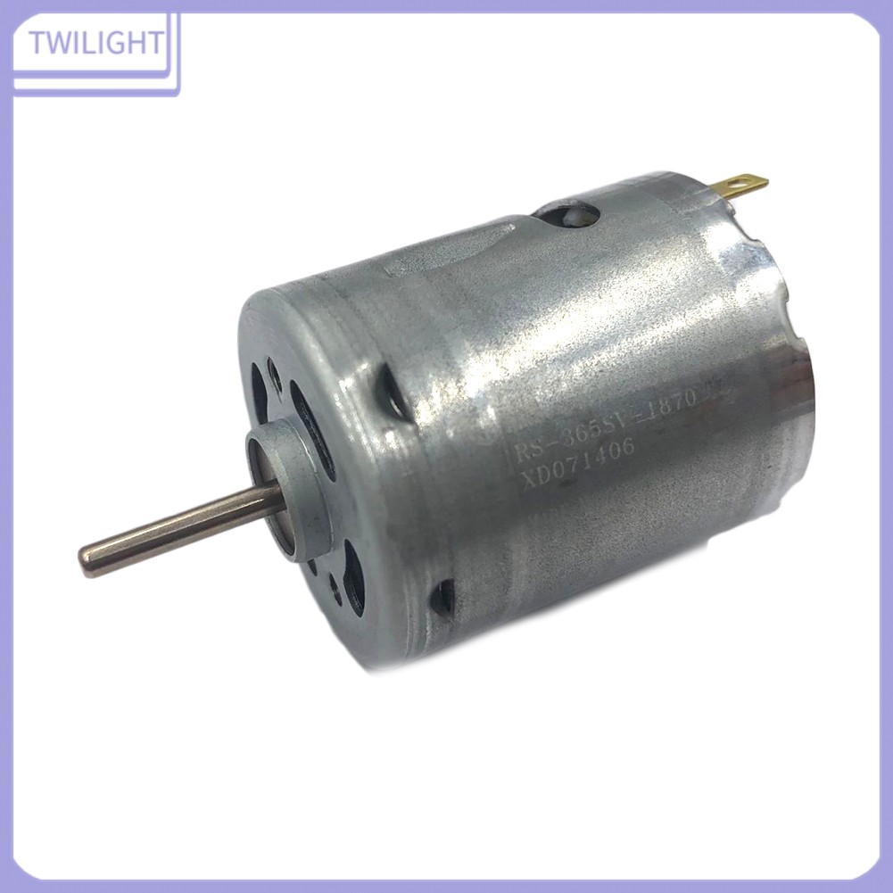 <TWILIGHT> DC12V 19800RPM มอเตอร์สําหรับ MABUCHI RS-365SV-1870 แปรงคาร์บอนไมโครมอเตอร์ DC❀