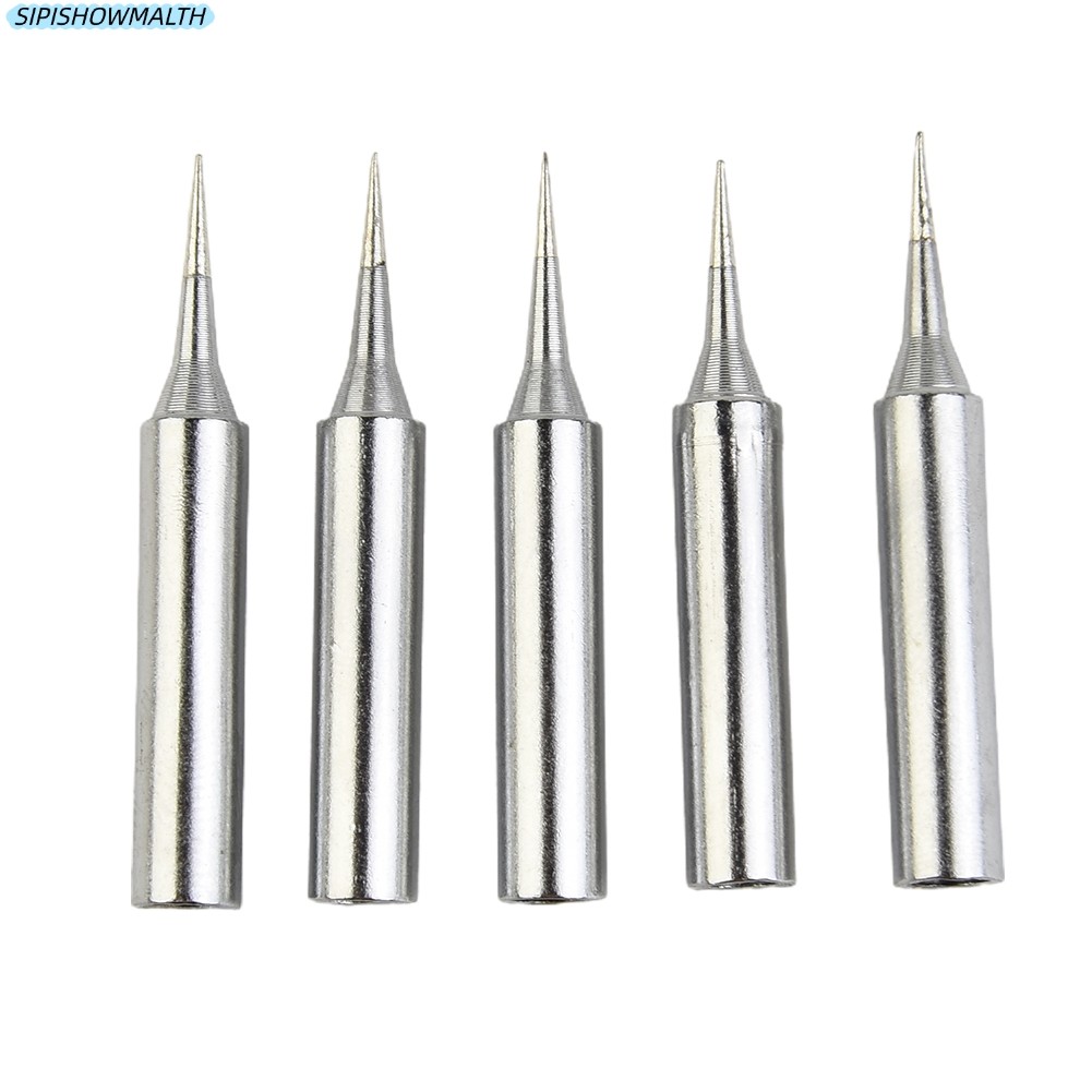 HOT พร้อมสต็อก 5 ชิ้นเปลี่ยนเครื่องมือบัดกรีบัดกรีเหล็กเคล็ดลับหัว 900m-TI 936 737