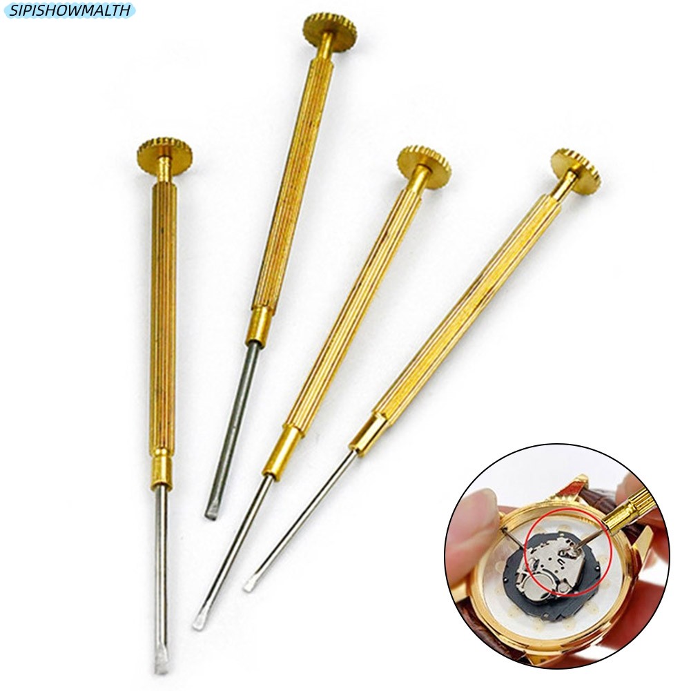 HOT Ready Stock 1PC 1.0-1.6 มม.สล็อตที่แม่นยําไขควงใบมีดแบนสําหรับนาฬิกาเครื่องมือซ่อมโทรศัพท์