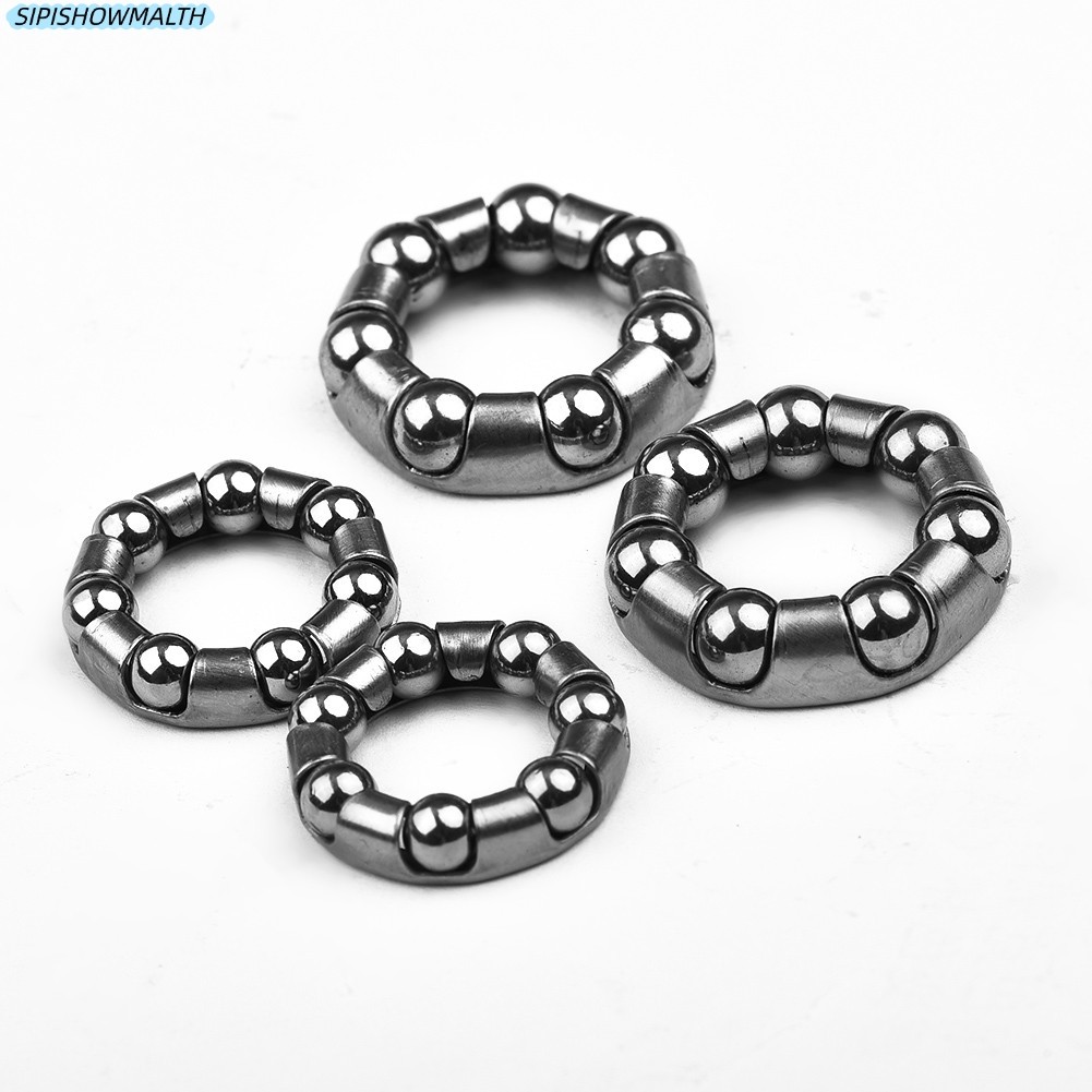 HOT Ready Stock Bike Bicycle Full set Wheel Hub Bearings 3/16\" และ 1/4\" - หน้าและหลัง (คู่)