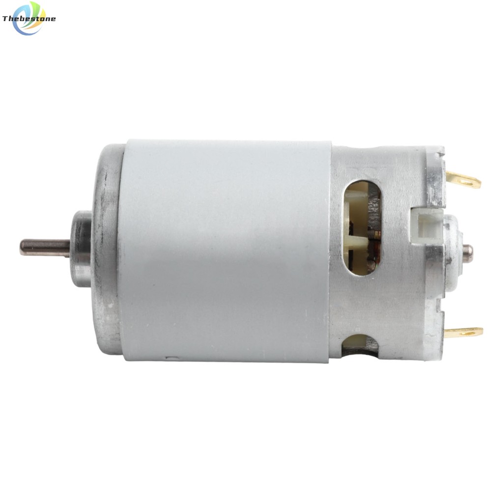 [thebest] RS550 Motor มอเตอร์เพลารูปตัว D ไฟฟ้า 20V สําหรับเครื่องซักผ้ารถยนต์