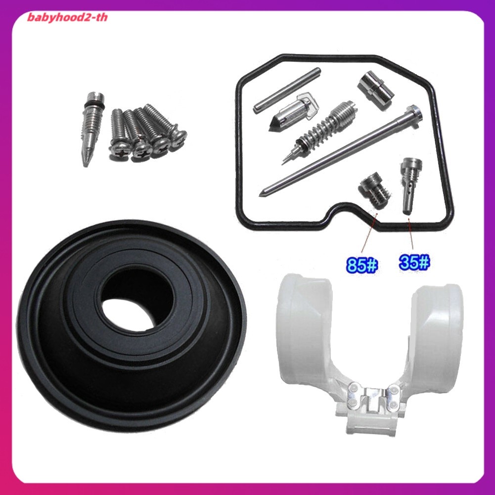 ชุดซ่อมคาร์บูเรเตอร์ไดอะแฟรม Jets สําหรับ Kawasaki ZL400 Eliminator 1986-1994 ZL