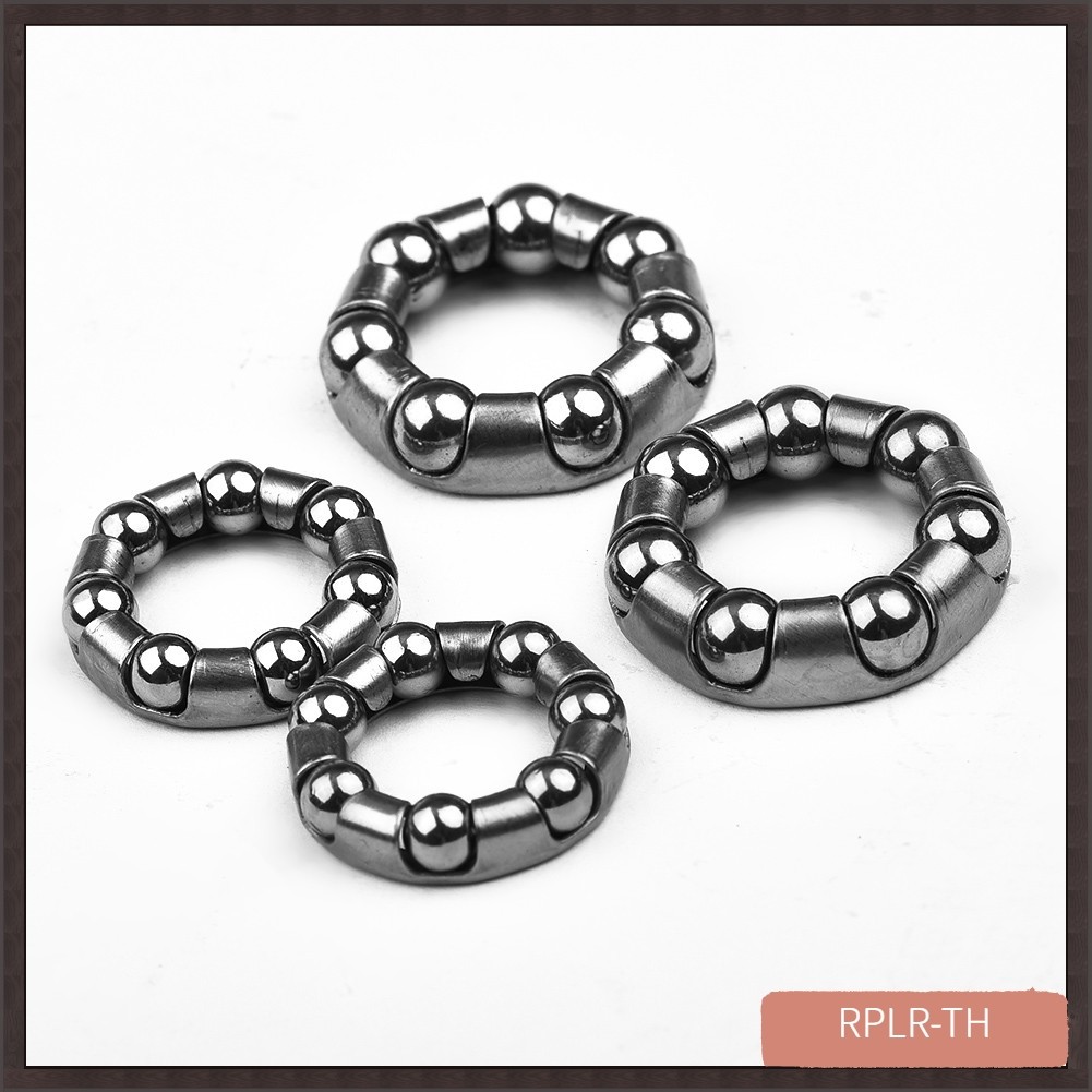 (RPL) Bike Bicycle Full set Wheel Hub Bearings 3/16" และ 1/4" - หน้าและหลัง (คู่)