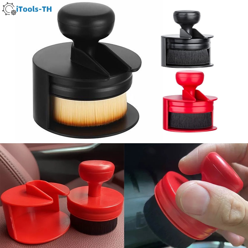 [iTools] Car Tyre Shine Applicator Tyre Shine Brush พร้อมขาตั้งสําหรับน้ํายาทําความสะอาดรายละเอียดอั