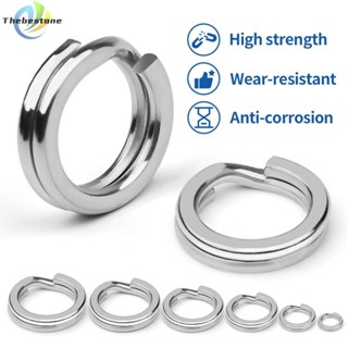 [Thebest] 100xStainless Steel Bait Ring Bait Hook Connector …