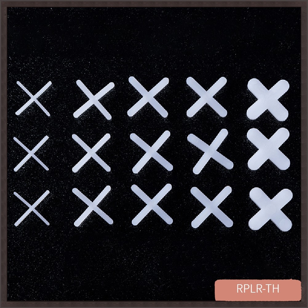 <RPR> 200PCS Tile Spacer Cross Tile Leveling คลิปชั้น Wall Laying เครื่องมือก่อสร้าง
