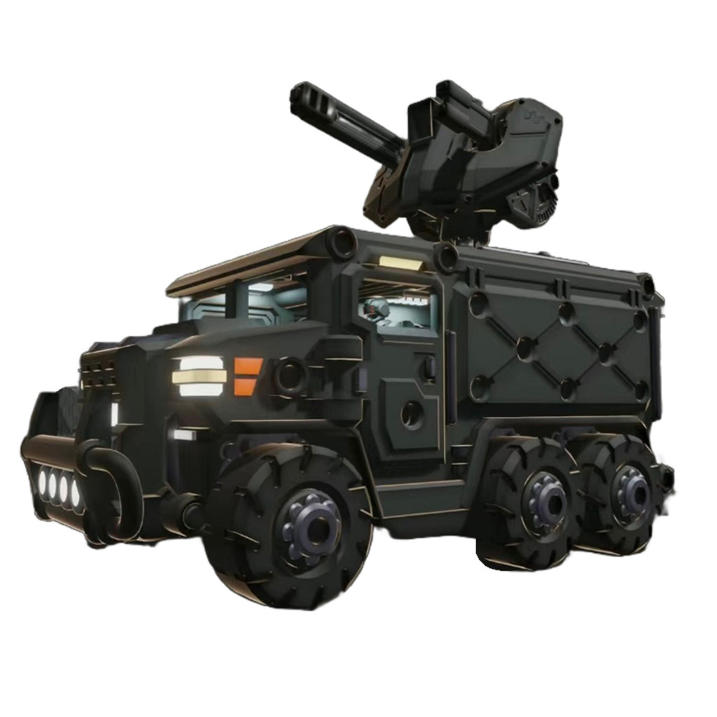 HIPLAY Sheik แผ่นดินใหญ่ 3MIN PROJECT Lingxi รถหุ้มเกราะ (2in1) 1/60 ชุดโมเดล