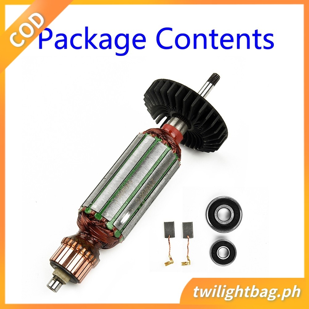 Armature Rotor สําหรับเครื่องบดมุม MAKITA 9556 957 9558 9556NB 9556HN 957NB