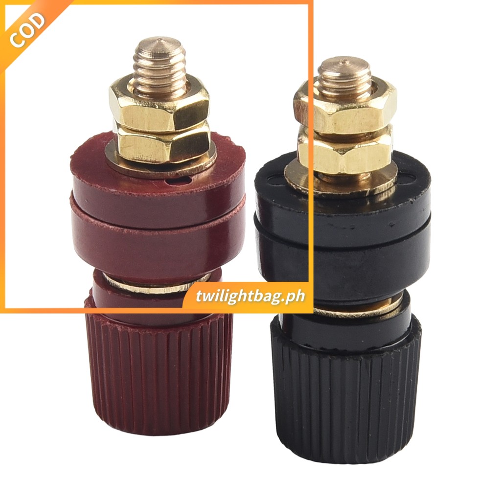 1 คู่ Binding Post M6 ด้าย 333 ประเภททองเหลือง Binding Post สําหรับเครื่องเชื่อม