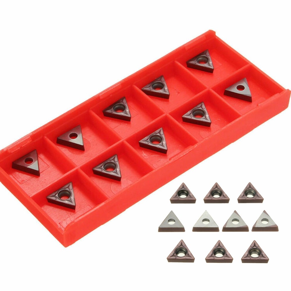 TCMT 731 เม็ดคาร์ไบด์ C6 เกรด 1/4 และ 5/16 เครื่องกลึงเปลี่ยนเครื่องมือตัดเหล็ก