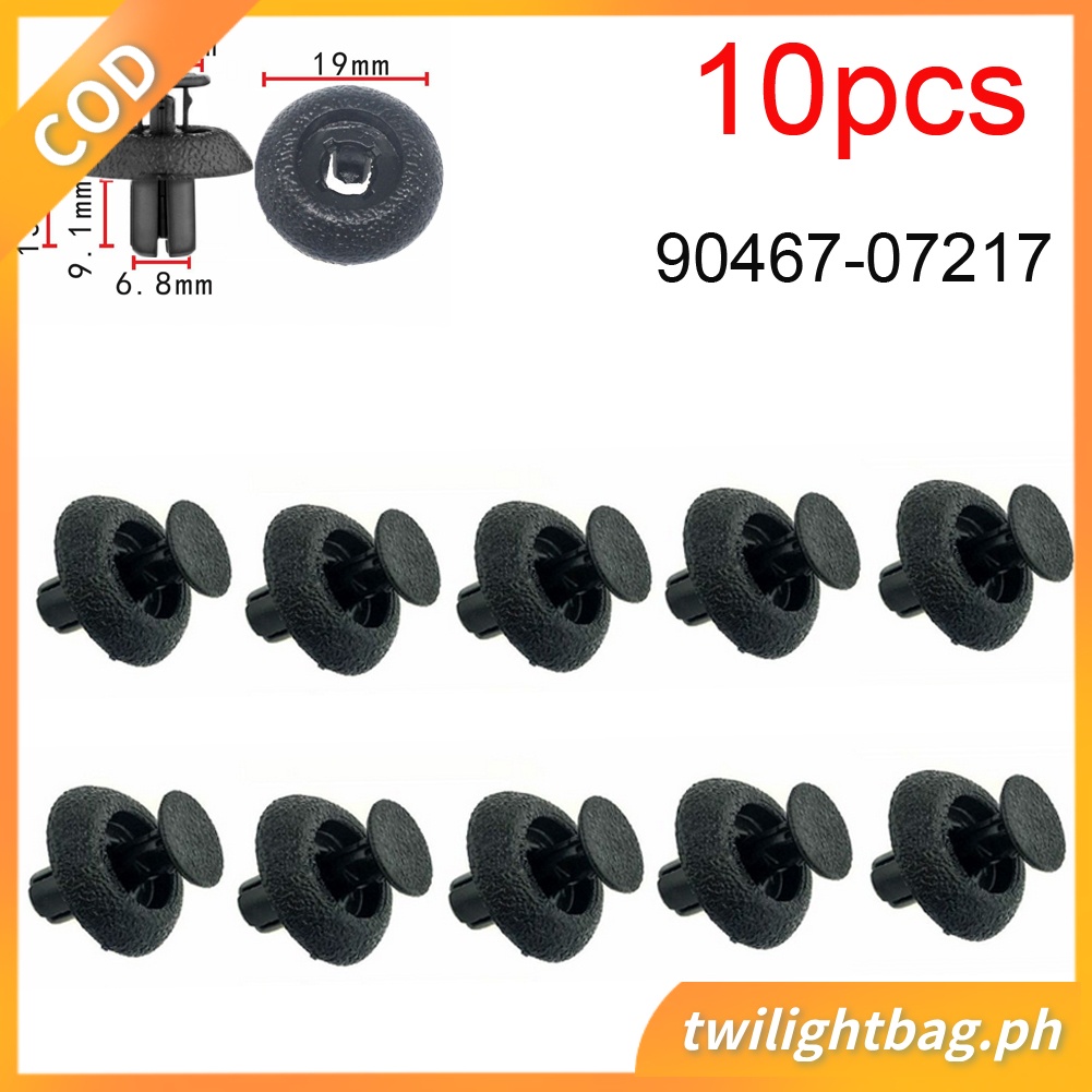 10x สําหรับ LEXUS LS460 LS460L RX350 RX450H ฝาครอบเครื่องยนต์คลิปหม้อน้ํา