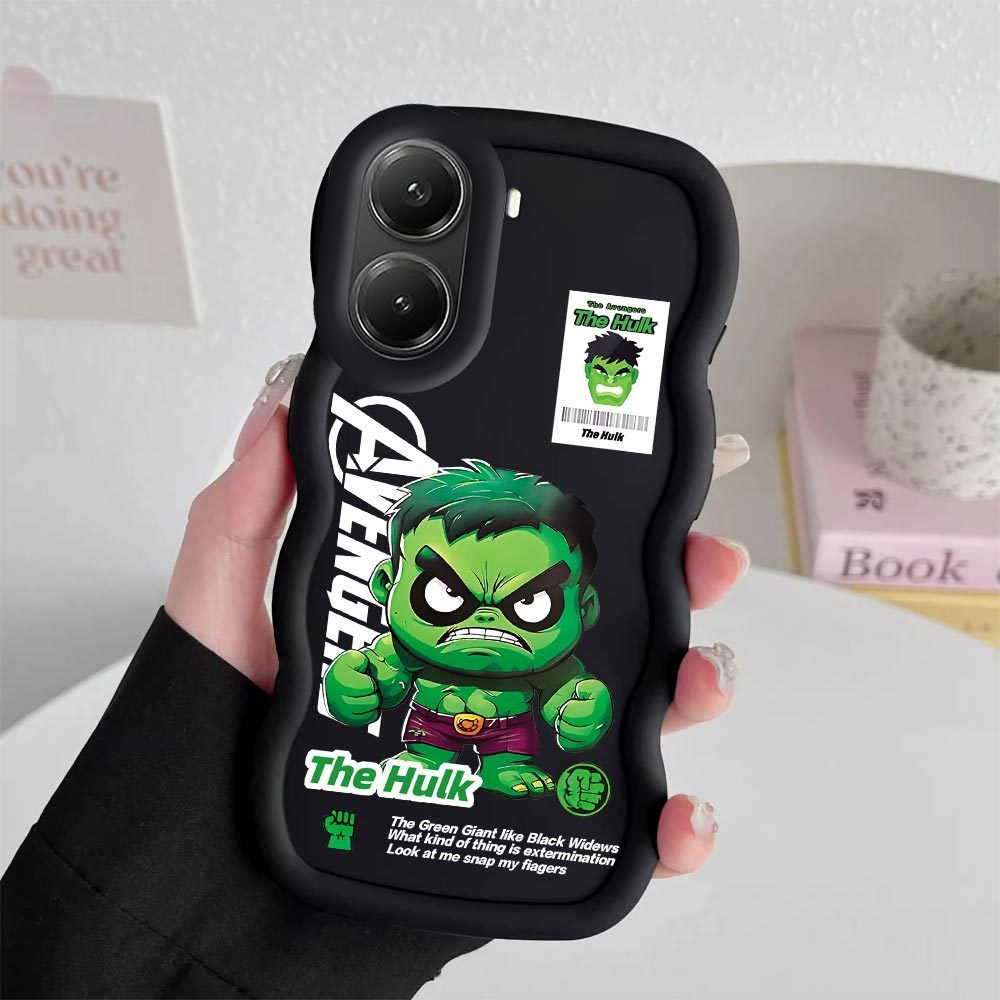 สําหรับ Xiaomi Poco F7 POCO X7 Pro 5G ใหม่ Macaron สีลูกกวาดปลอกซิลิโคน IronMan SpiderMan กันกระแทก 