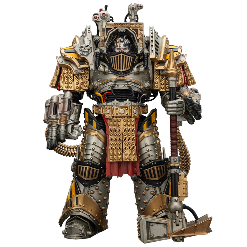 HIPLAY JOYTOY Warhammer Iron Warriors Perturabo Primarch of the lVth Legion 1/18 รูป JT01819