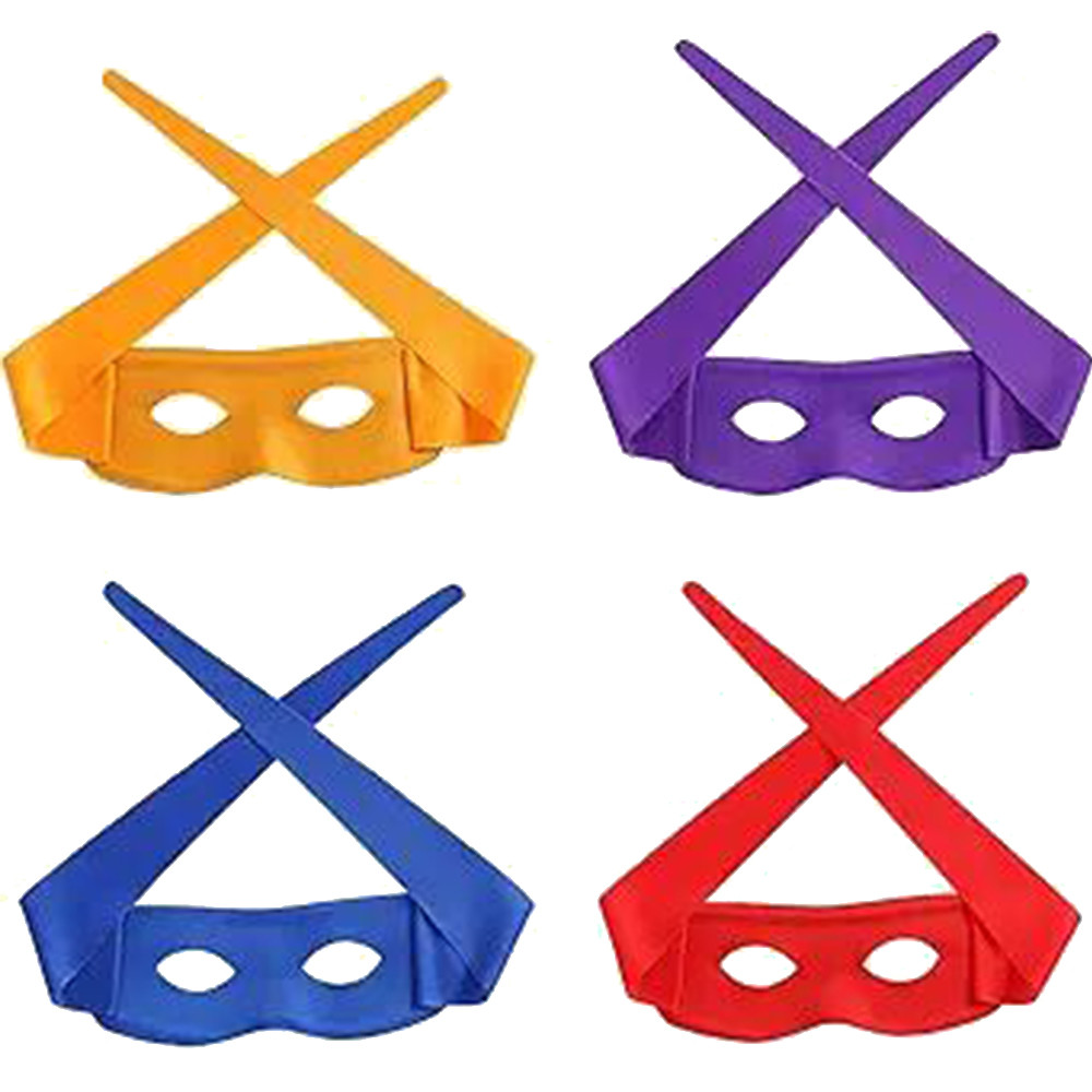 4 ชิ้น Eye Mask สําหรับ Hero คอสเพลย์เครื่องแต่งกาย Masked Balls การ์ตูนตัวอักษร Dress-Ups
