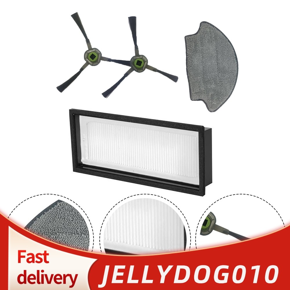 [JELLY FAST]ผ้าซับแปรงด้านข้างตัวกรองสําหรับเครื่องดูดฝุ่นหุ่นยนต์สําหรับสมาร์ท 2 สําหรับ ISWEEP 170