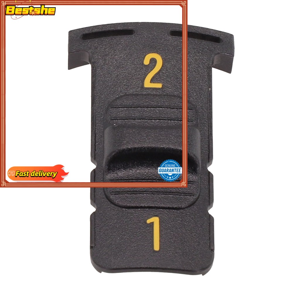 [bestshe] N397466 เจาะ Shifter ปุ่ม Fit สําหรับ DCD791B-B3 DCD796D2 DCD796D2BT DCD797D2